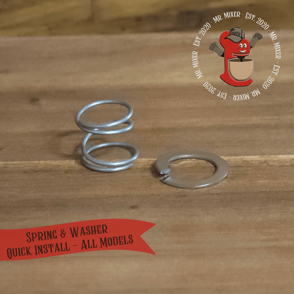 Spring & Washer Quick Install All Models — Mr. Mixer